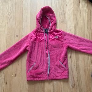 The North Face Pink Zip Up Jacket Large